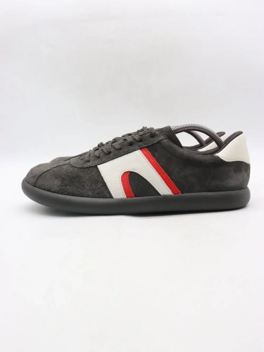 Camper Pelotas Soller Men's Size EU 44 Gray Suede Casual Sneakers